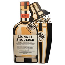 Monkey Shoulder Whisky Advertising Sign – Bar Merch Display Sign - Garden Pub