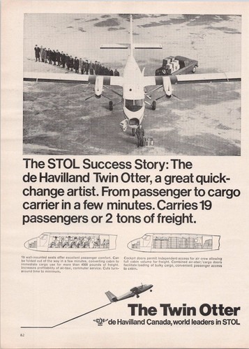 Havilland canada twin otter - de,