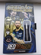 Luke Humphries TX1 90% Tungsten Steel Tip Darts by Red Dragon 22g