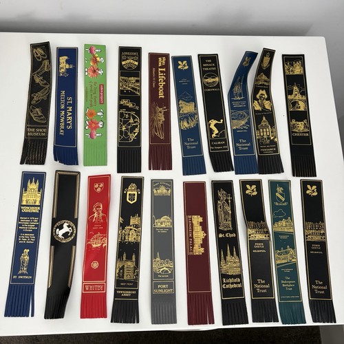 Bundle leather bookmarks - 20,