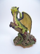 Land Of The Dragons, Small Woodland Dragon Figurine K003, Fantasy Collectable