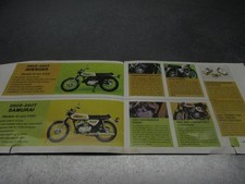 Kawasaki A1/A7 250/350cc Avenger/Samurai Original Very Rare Sales Brochure