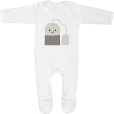 'Happy Tea Bag' Baby Romper