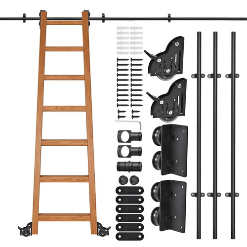 Rolling library sliding ladder - rolling,