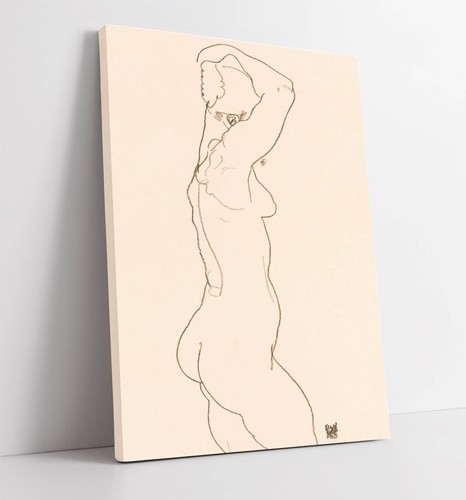 Egon schiele standing - schiele, "standing