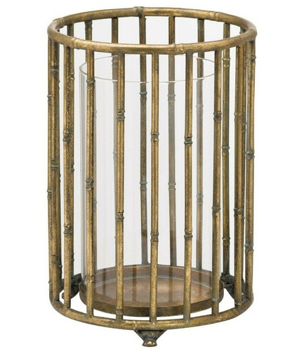 Handcrafted metal bamboo style - handcrafted,