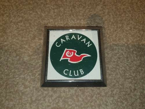 Caravan club vintage badge - vintage,
