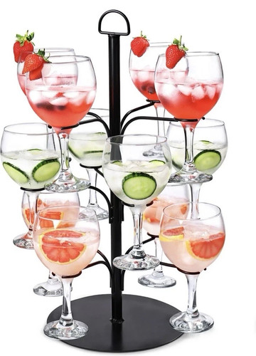 Cocktail tree stand 12 arm - tree, –