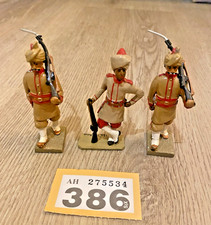 3 X Vintage Lead Soldiers-