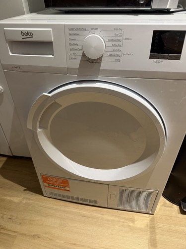 Beko tumble dryer dtlce70051w - tumble,