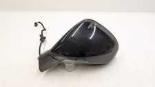 VOLKSWAGEN TOUAREG 7P MK2 WING MIRROR POWER FOLDING LEFT SIDE IN BLACK 2012