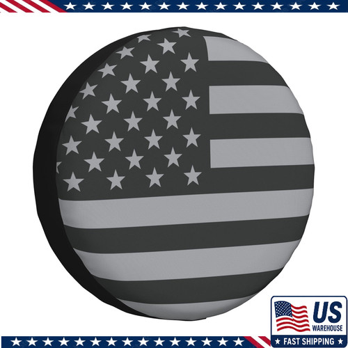 Spare tire cover flag - spare,
