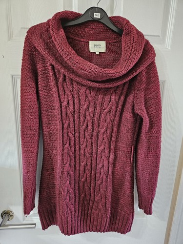 Papaya ladies burgundy knit - 12,