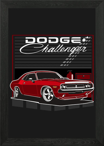 Challenger muscle car - challenger,