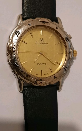 Ricardo gold dial japanese - gold,