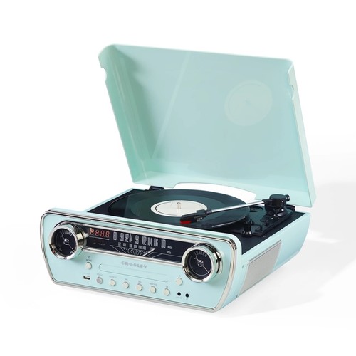 Crosley powel turntable - turntable, blue