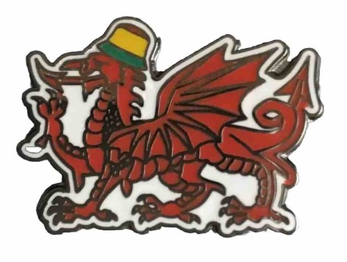 Wales red dragon bucket hat - red,