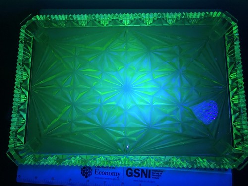Art deco green uranium - art,