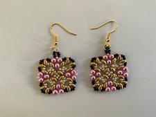 NEW HANDMADE BLACK AND PINK
