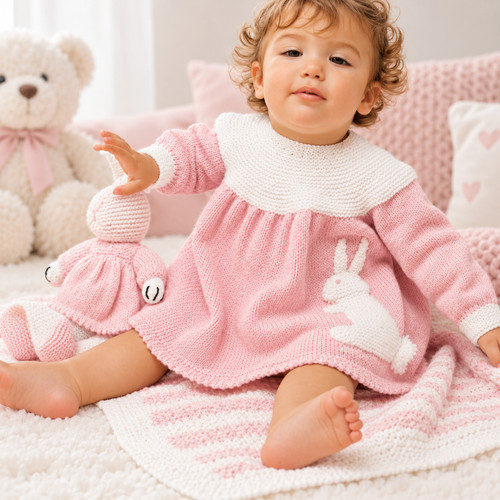 Baby dress toy - rabbit, and