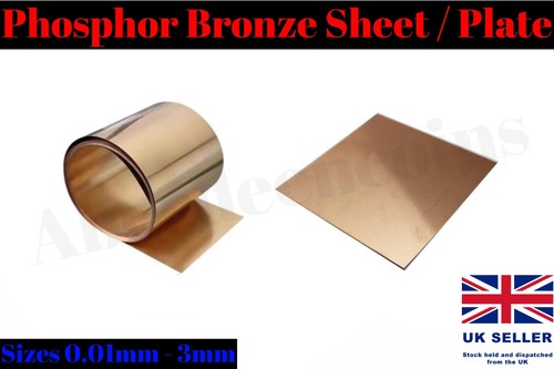 Phosphor bronze foil shim - foil,