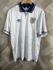 Official ENGLAND 1990 Home