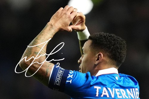 James tavernier signed - james,