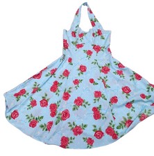 Hell Bunny Vixen Floral Halter