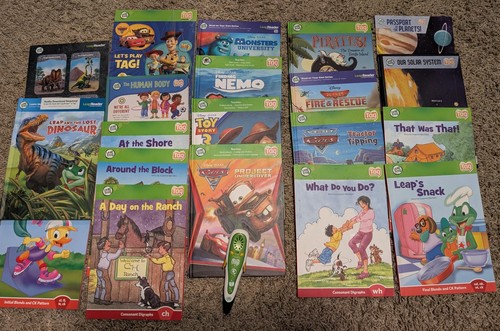 Leapfrog tag books large lot - tag,