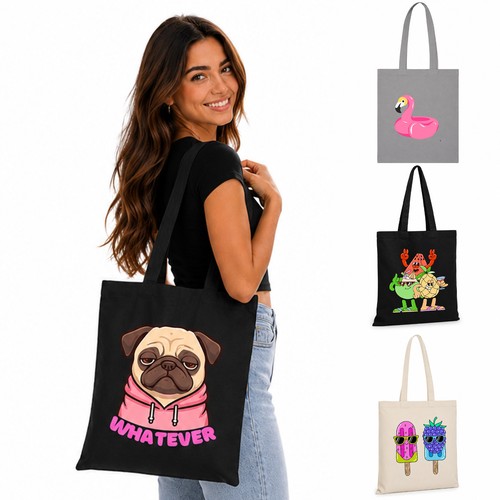 Personalised cotton tote - cotton,