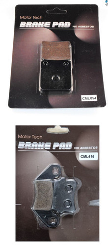 Brake pad set for pgo - brake,