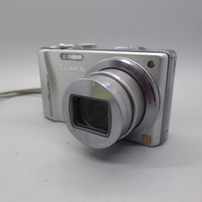 Panasonic Digital Camera Lumix DMC-TZ20 14.1MP Silver Tested