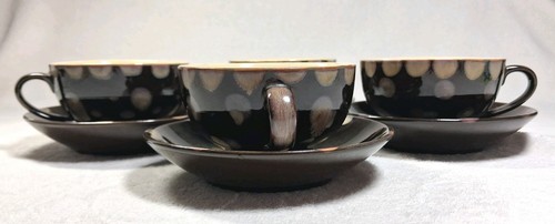 Brown spotted set four - brown,