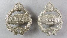 Military Collar Badge Pair