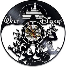 Disney Vinyl Wall Clock -