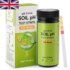 100 Strips Soil pH Tester Soil