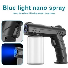 Blue Light Nano Steam Fogging Disinfectant Sprayer Gun For Salon Barber Home