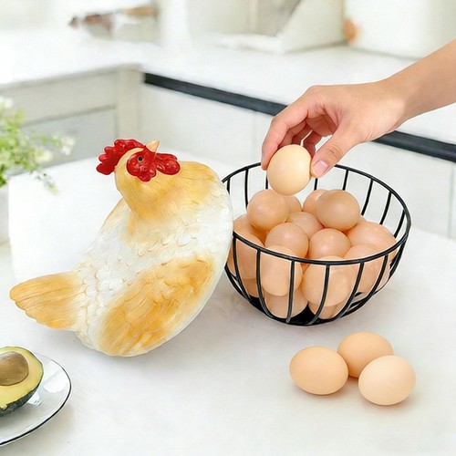Decorative chicken shaped egg - decorative,