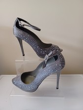Ladies Karen Millen Grey Satin