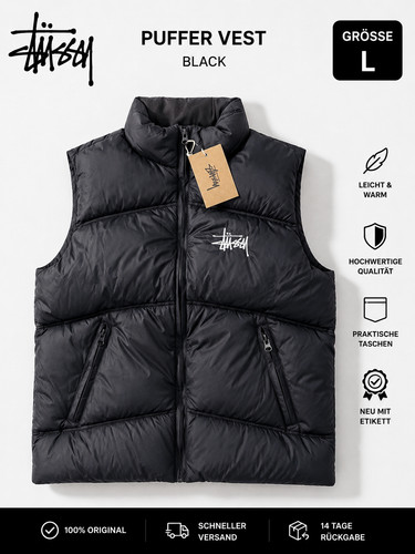 Selling stüssy puffer vest - stüssy,