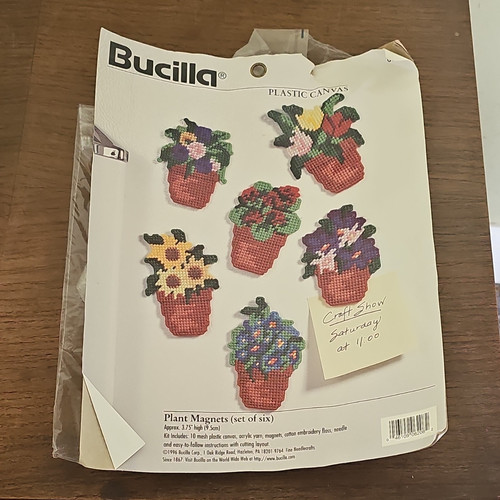 Bucilla cross stitch kit plant - bucilla,