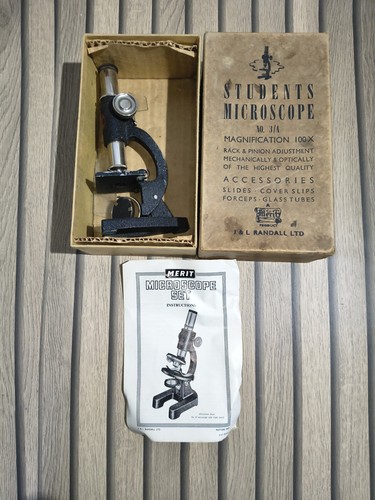 Merit student microscope l - microscope, j&l