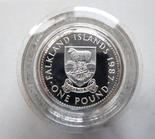 FALKLAND ISLANDS 1987 PIEDFORT
