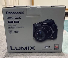 *BOX ONLY* For Panasonic Lumix DMC-G3K - Manual, Covers & Cables 