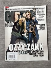 Ozzy Osbourne Zakk Wylde Guitar World Magazine 2018