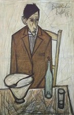 Bernard BUFFET: The Sitting