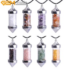 Natural Quartz Chakras Locket