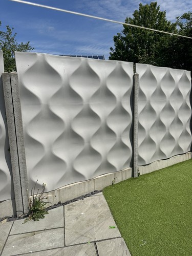 Fibreglass garden fence - garden, panels