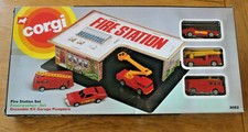 Corgi garage-Fire station and