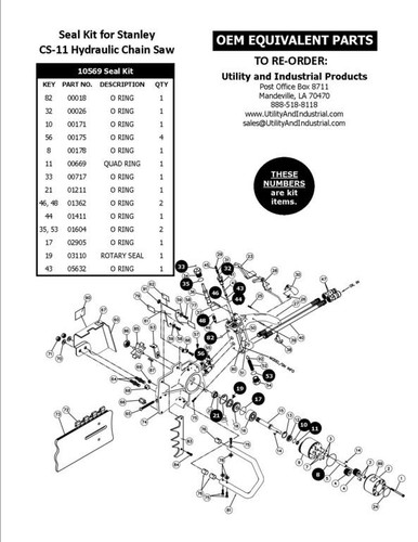 Seal kit stanley - kit,